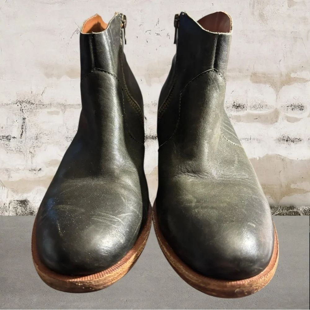 Kork-Ease $189 MSRP Women's Shoes Kork Ease Casper Leather Ankle Boots Size 7.5 - Picture 3 of 9
